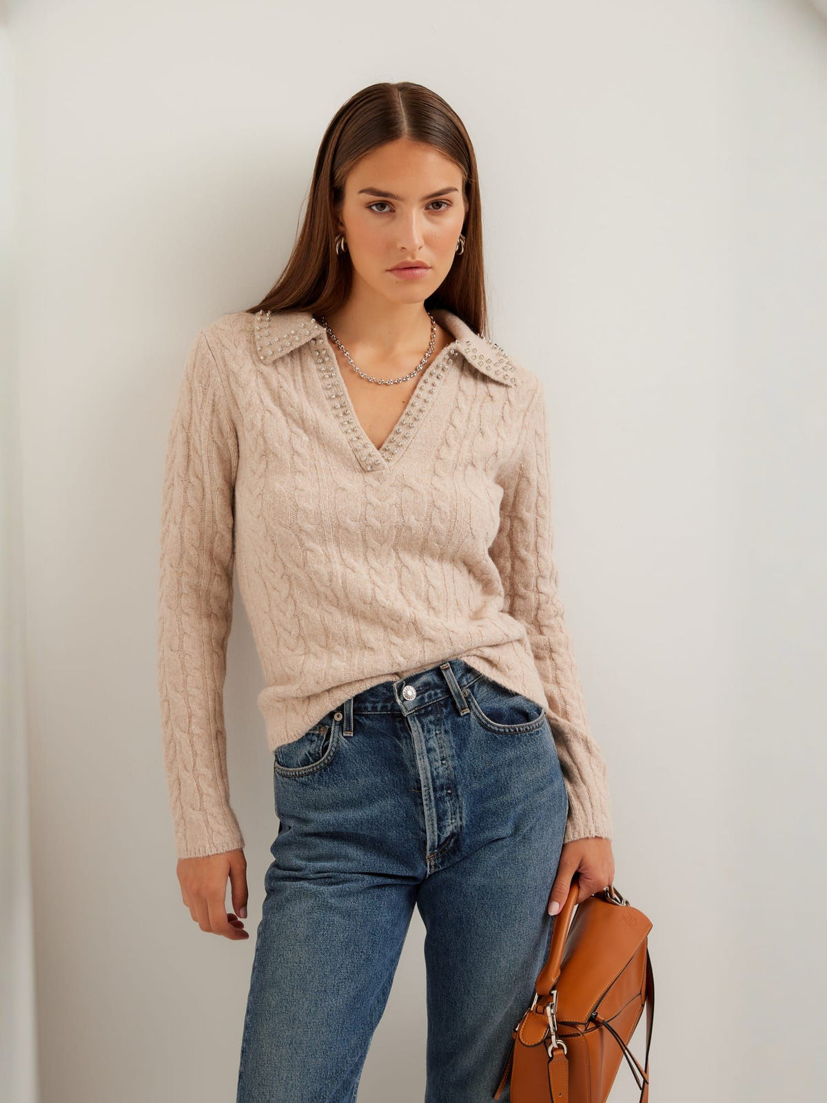 Estelle Cable Knit Sweater