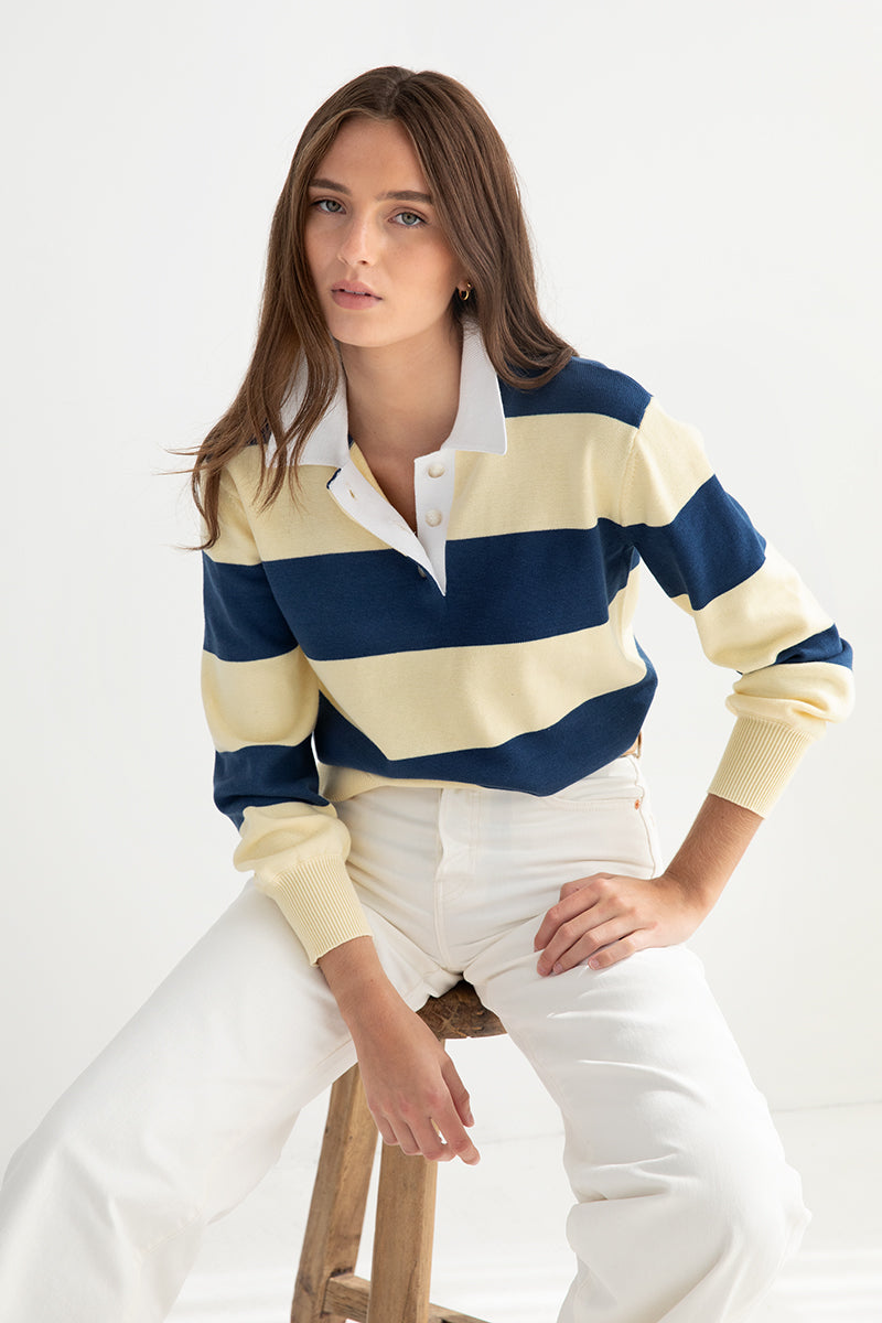 RUGBY STRIPE POLO