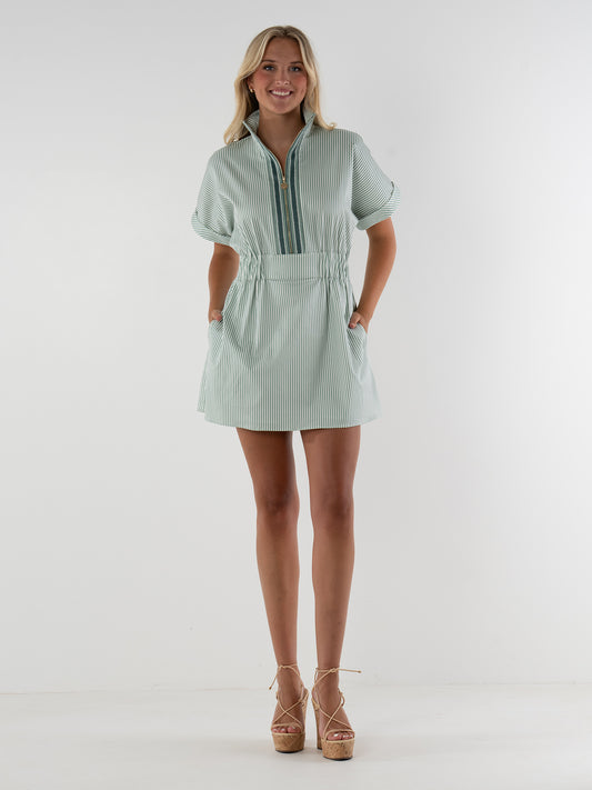 Pullover Dress - Feldspar Stripe