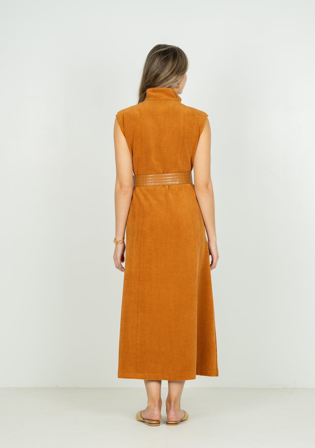Roma Dress - Pecan