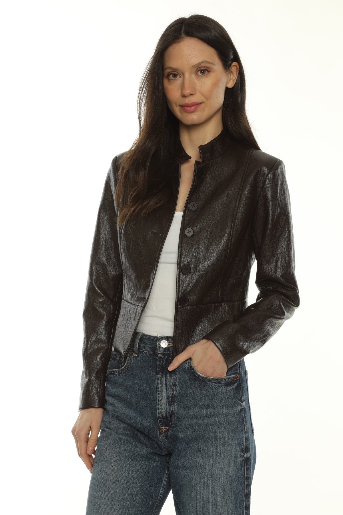 Harlee Leather Jacket
