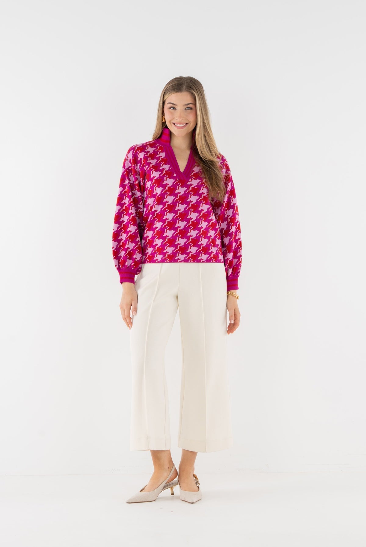Lolli Sweater - Houndstooth