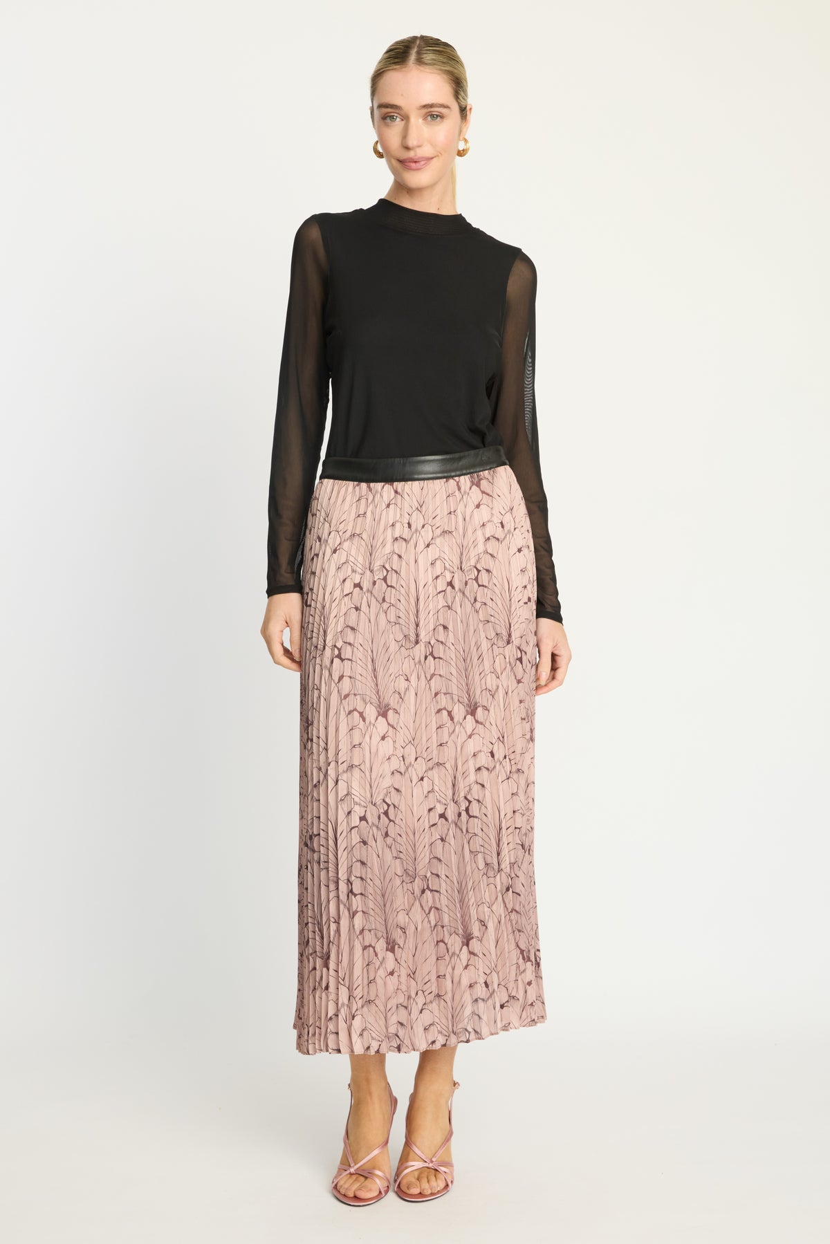 Mia Skirt in Feathered Canopy