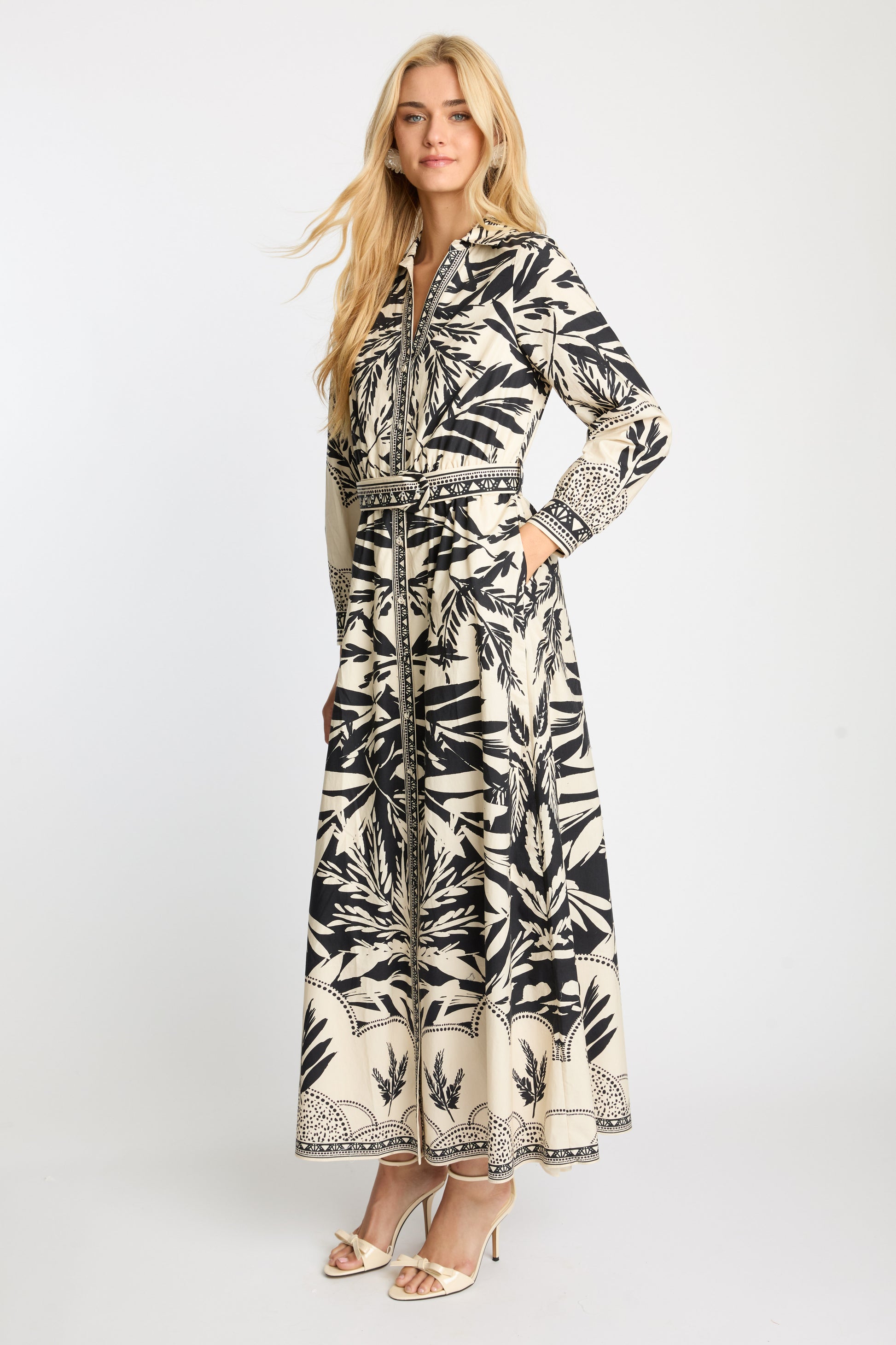 Talia Dress in Ambergrain