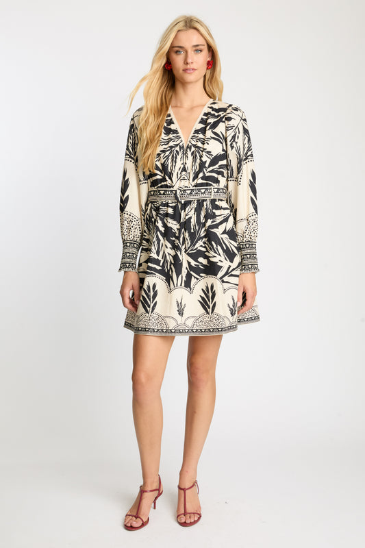 Carly Dress in Ambergrain