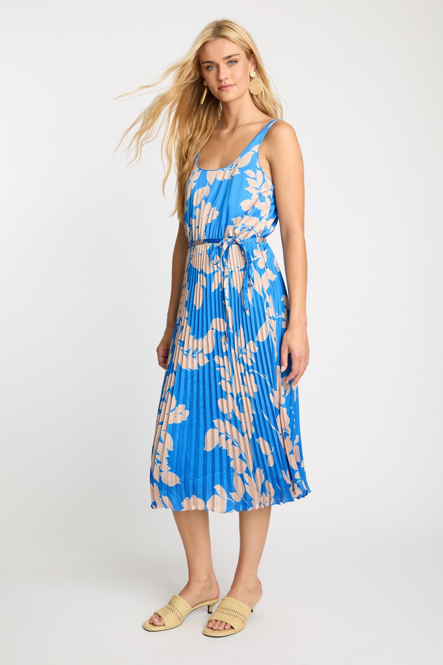 Daphne Dress in Sapphire Shadow