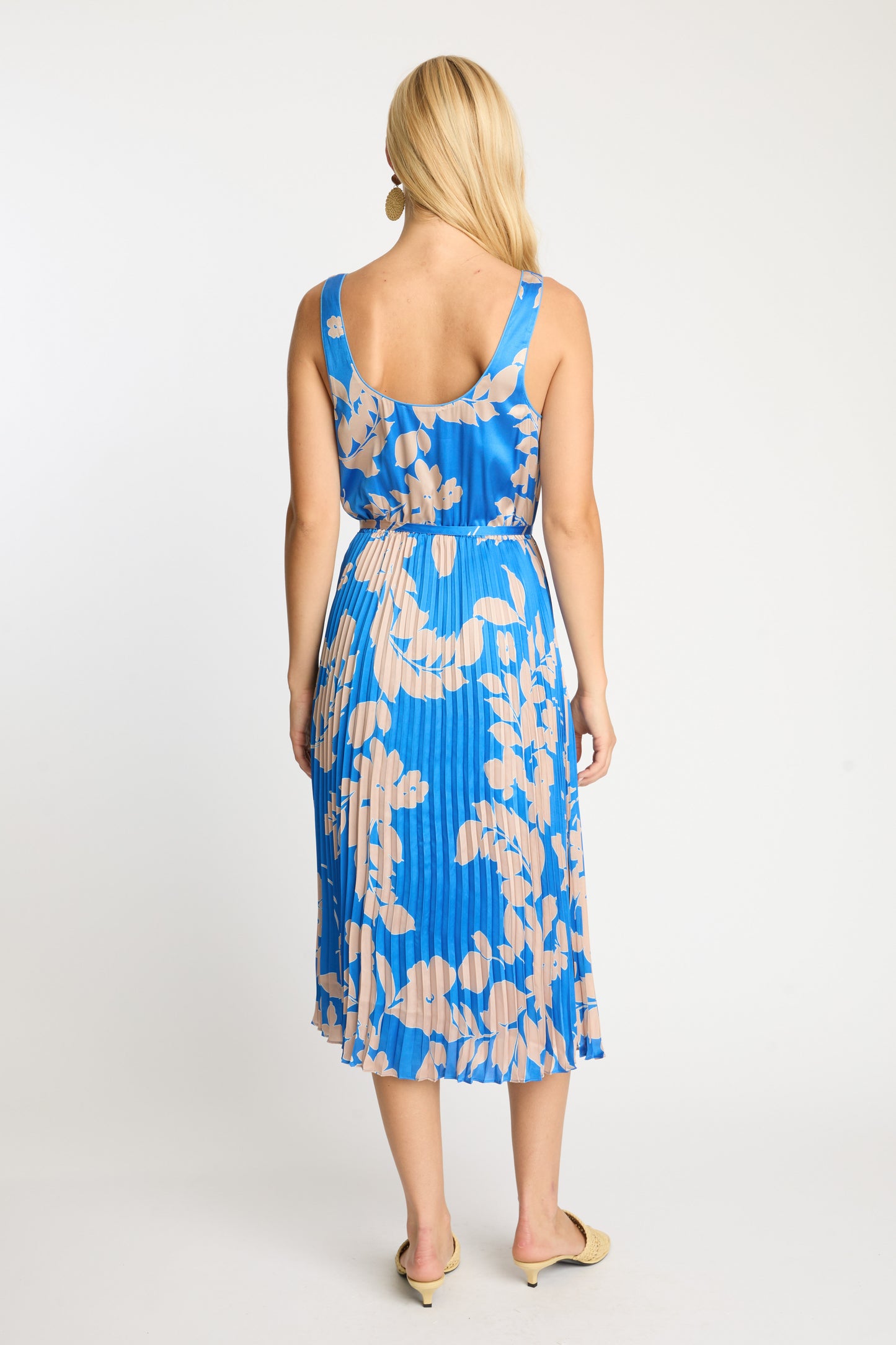 Daphne Dress in Sapphire Shadow