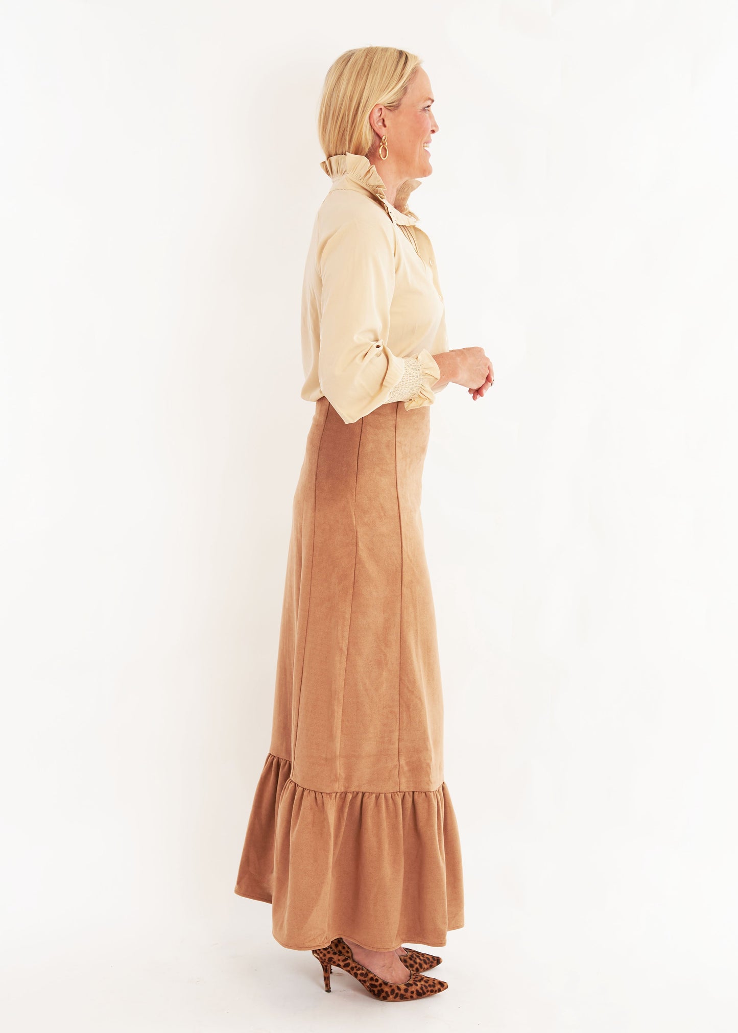 Hostess Skirt - Cinnamon