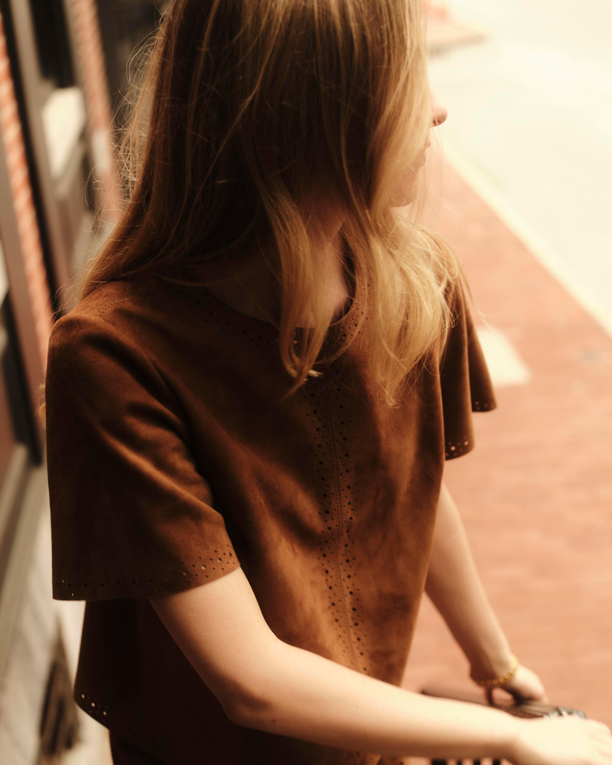FA26 Chloe Top-Chestnut