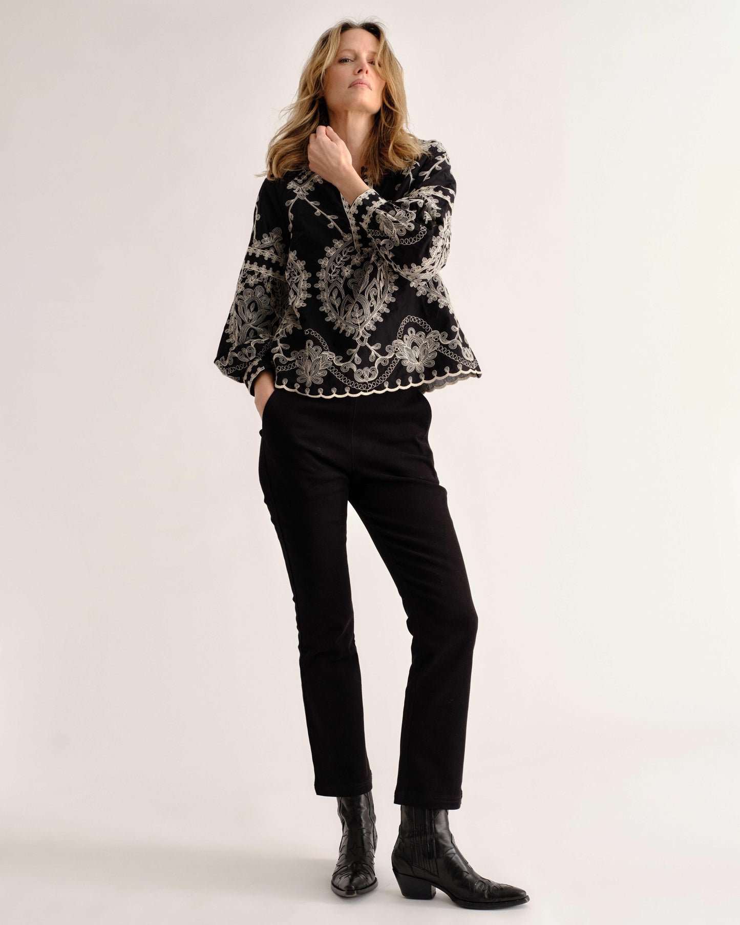 SP26 Ynez Top-Noir