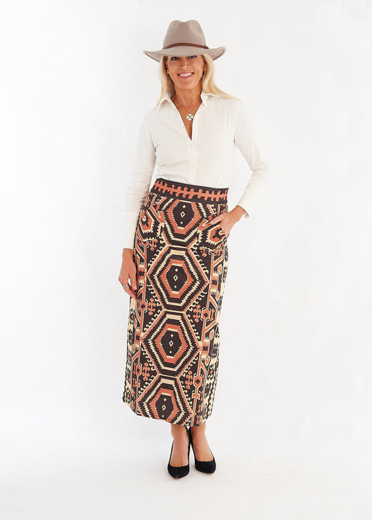Ketchum Skirt - Kilim Biscotti
