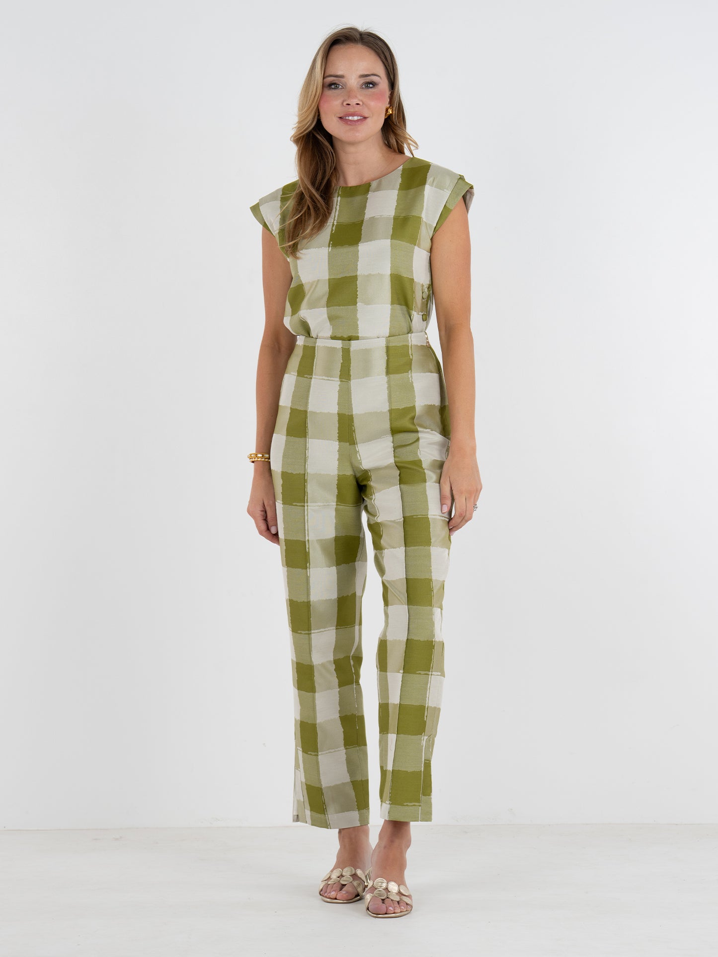 Slim Pant - Gingham