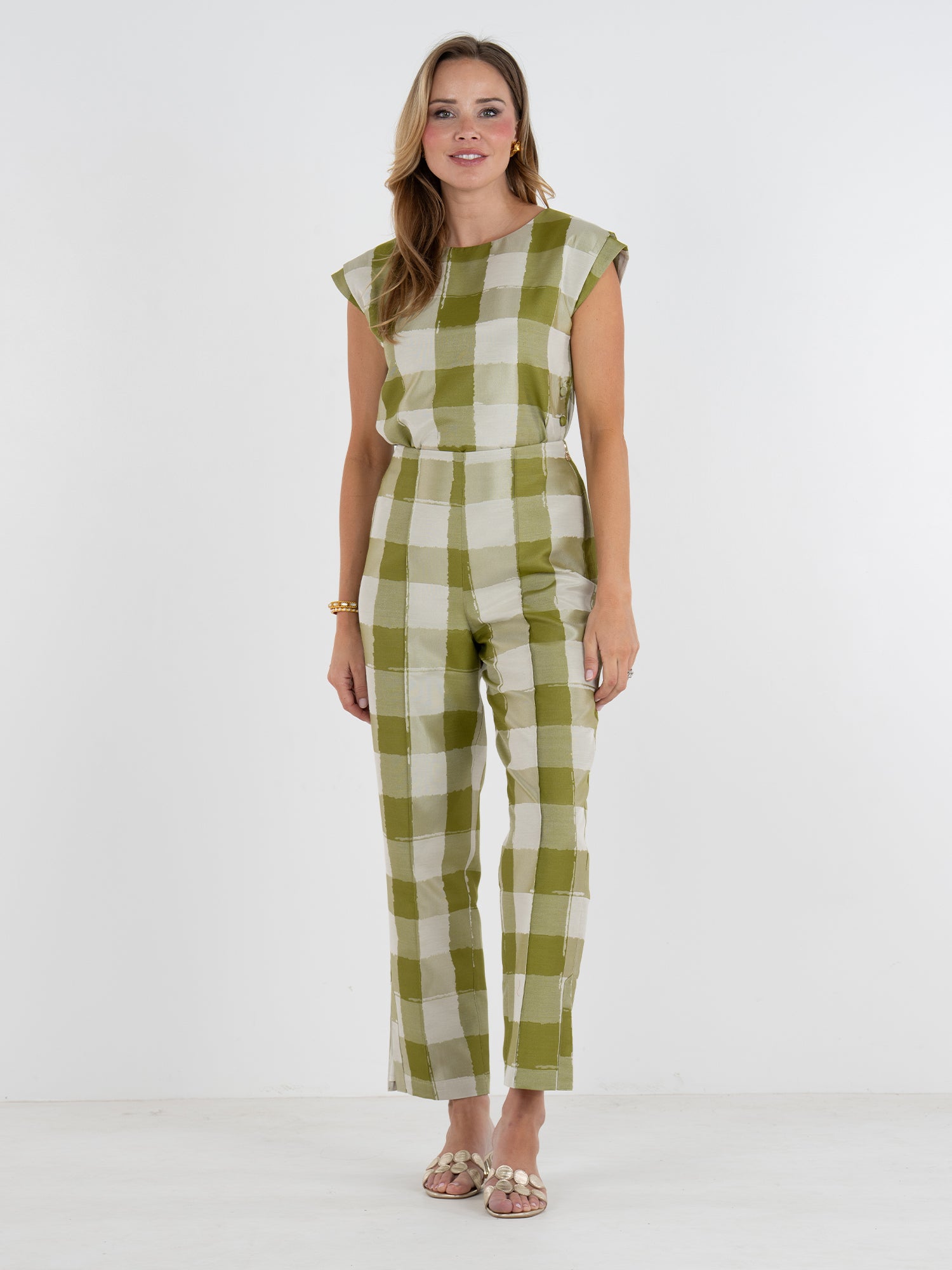 Slim Pant - Gingham