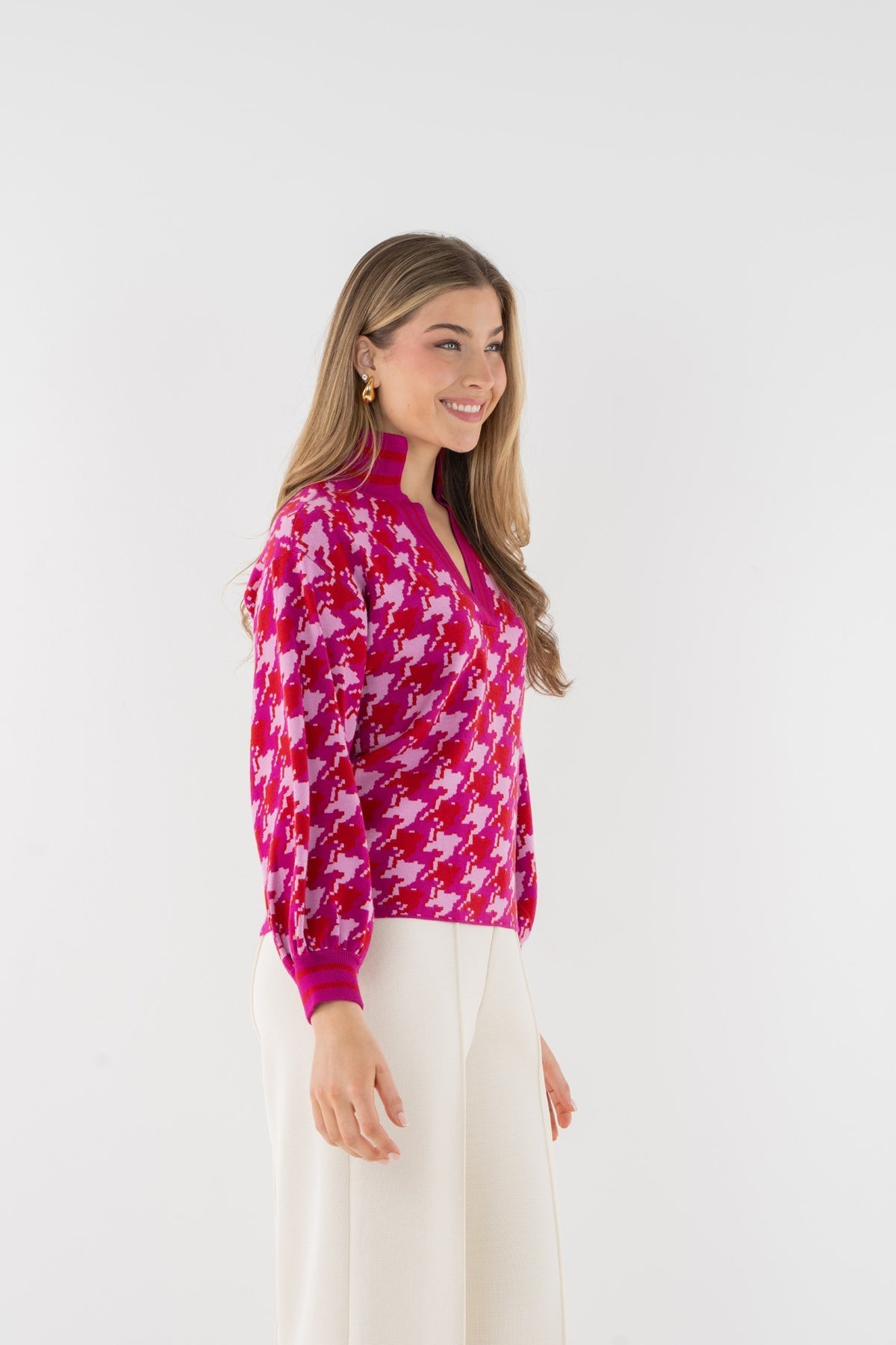 Lolli Sweater - Houndstooth