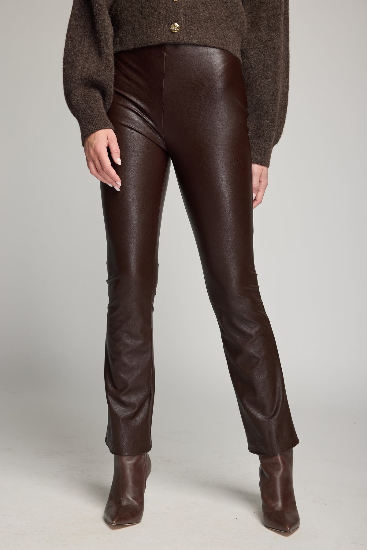 LEX VEGAN LEATHER LEGGINGS