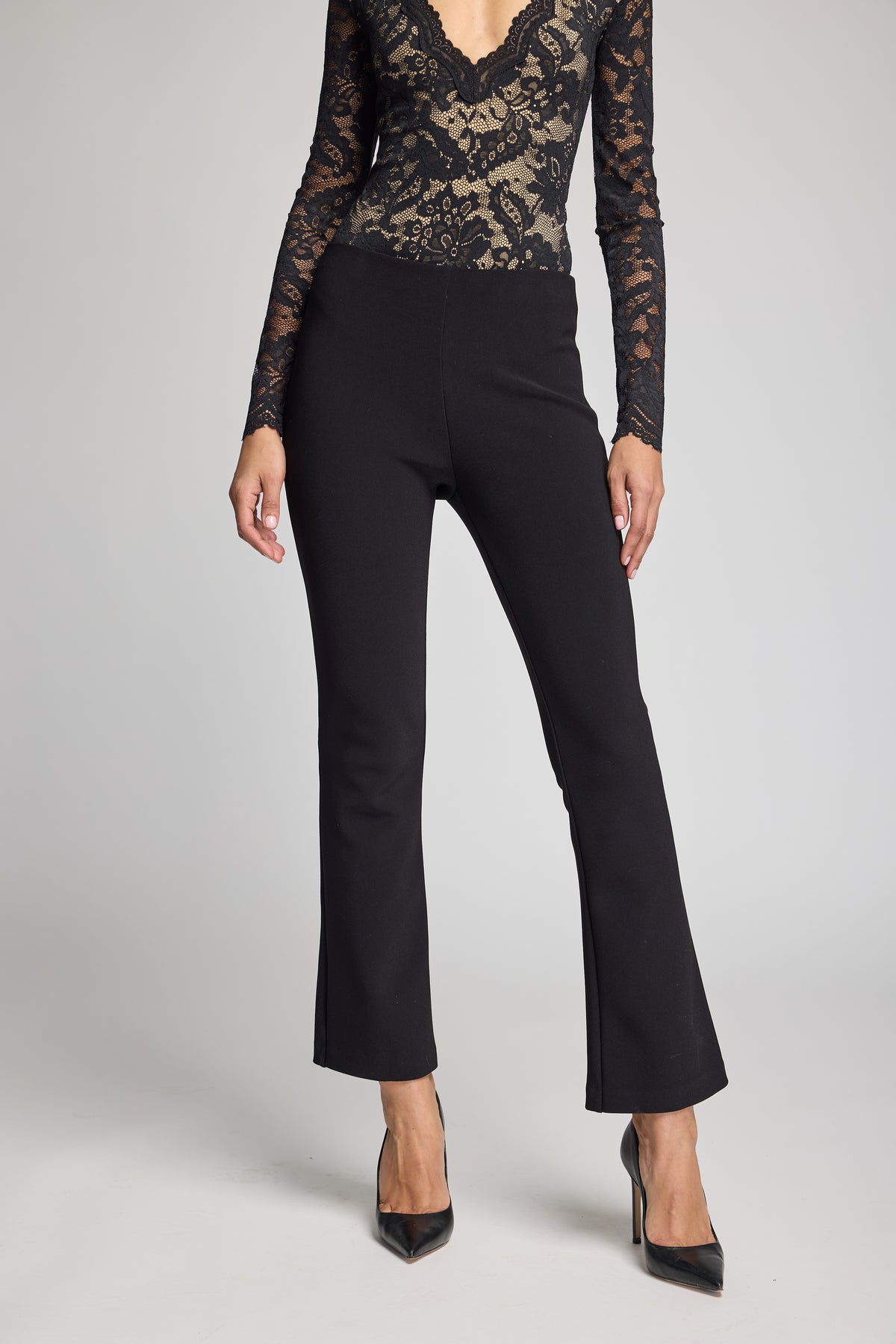 LEX POWER STRETCH CREPE LEGGINGS