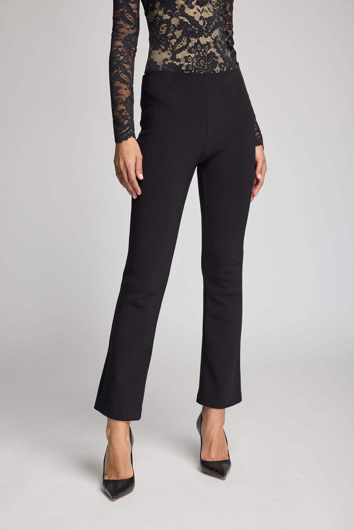 LEX POWER STRETCH CREPE LEGGINGS