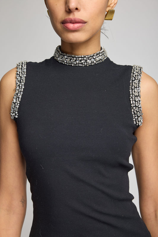 LAVINIA EMBELLISHED TOP