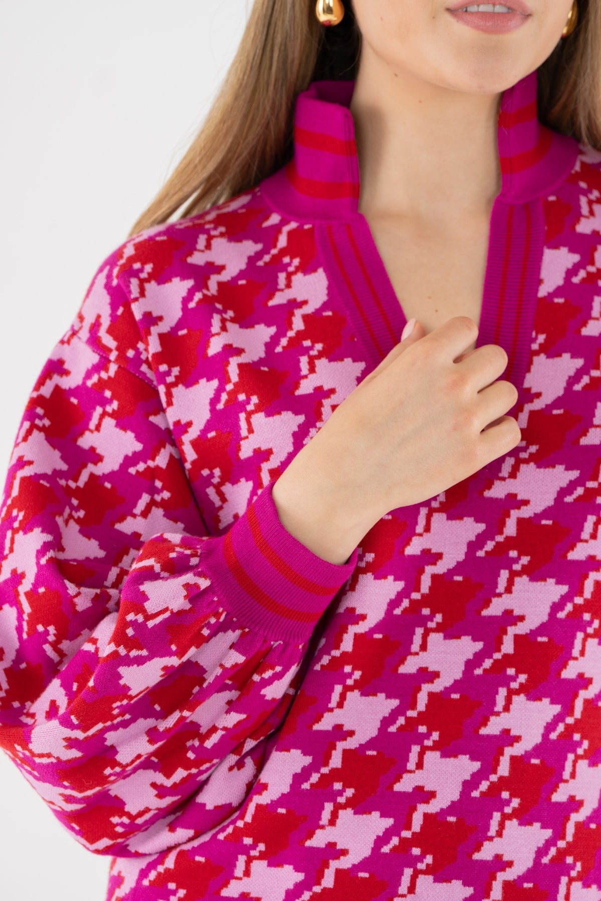 Lolli Sweater - Houndstooth