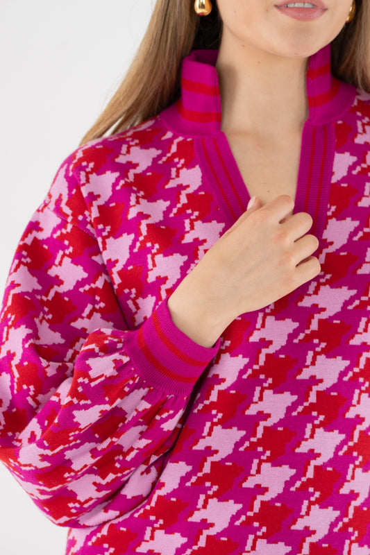 Lolli Sweater - Houndstooth