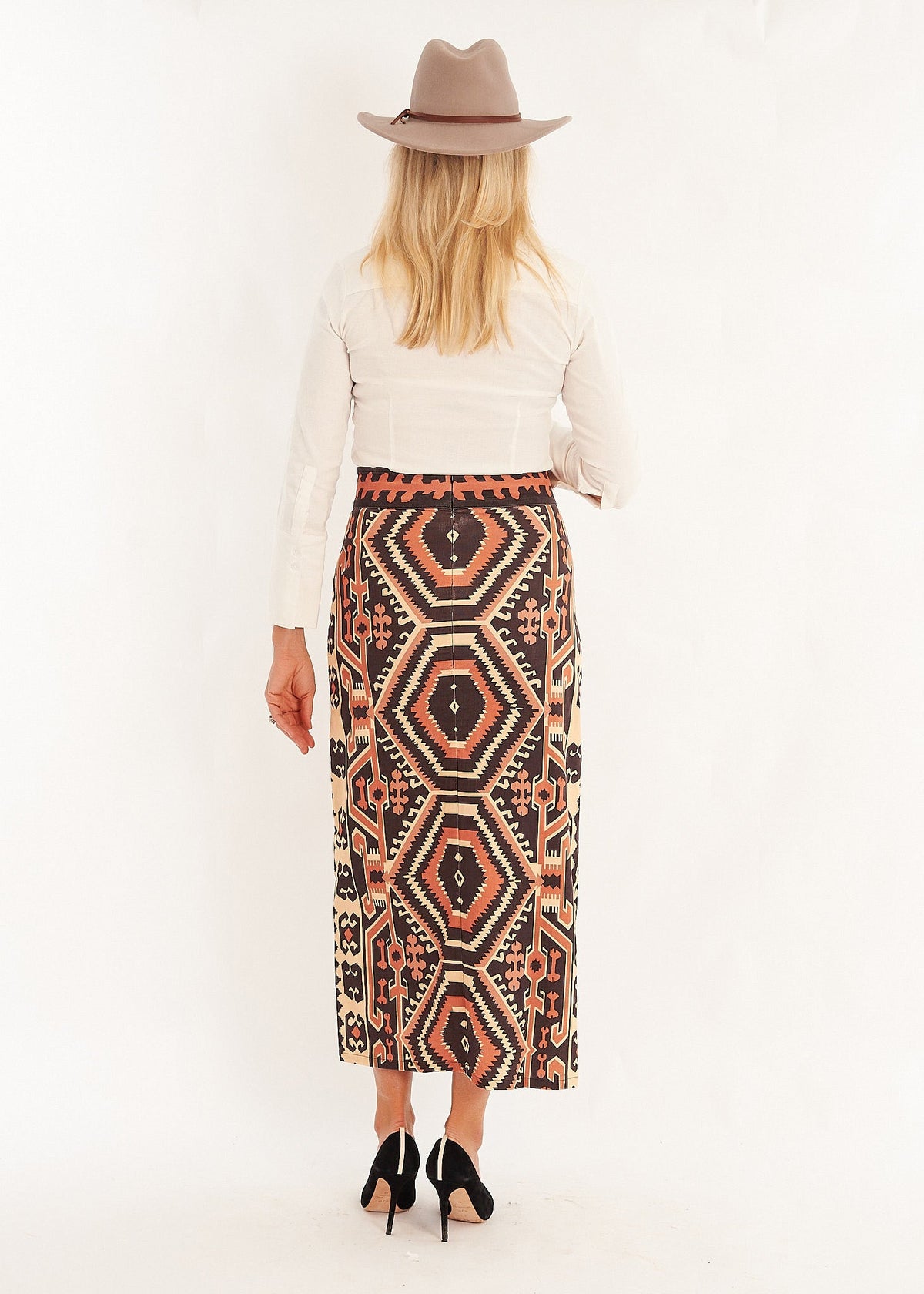 Ketchum Skirt - Kilim Biscotti