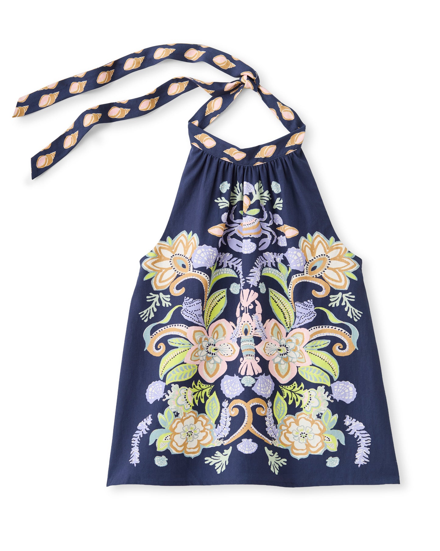 SP26 Legare Halter Top-Mariner's Bloom