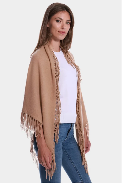 Cashmere Fringe Shawl