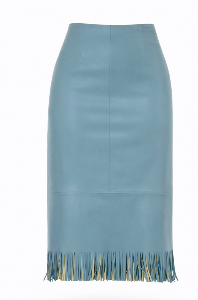 WRIGHT FRINGE SKIRT