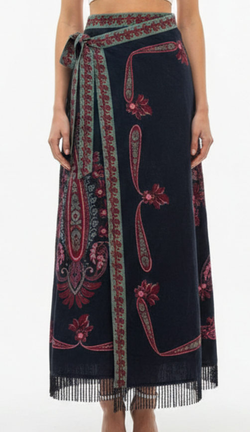 WILEY WRAP SKIRT