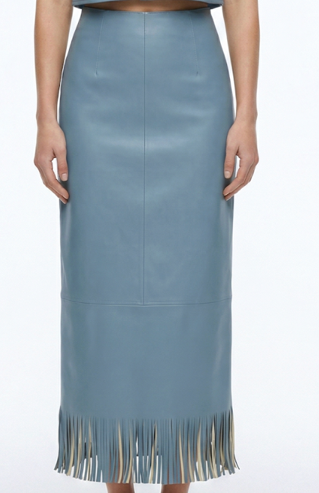 WRIGHT FRINGE SKIRT