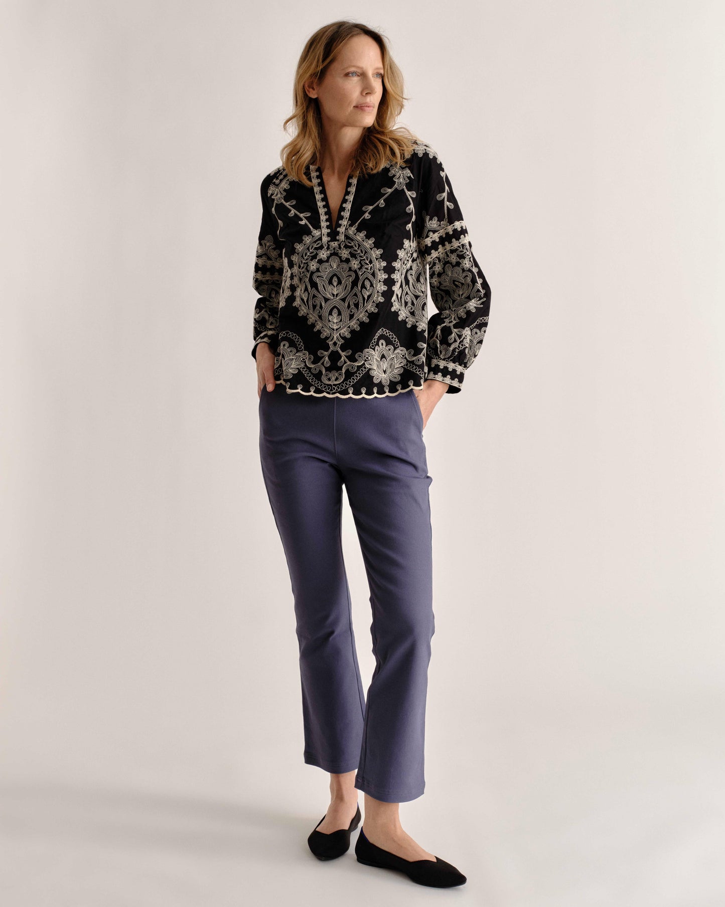SP26 Ynez Top-Noir