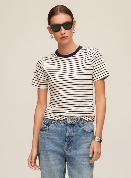 Mindy Contrast Top