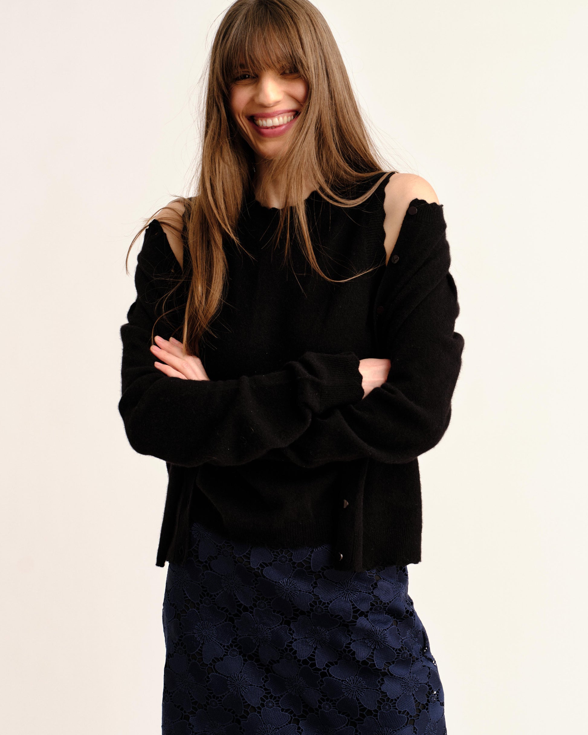 SP26 Lucy Ls Sweater-Noir