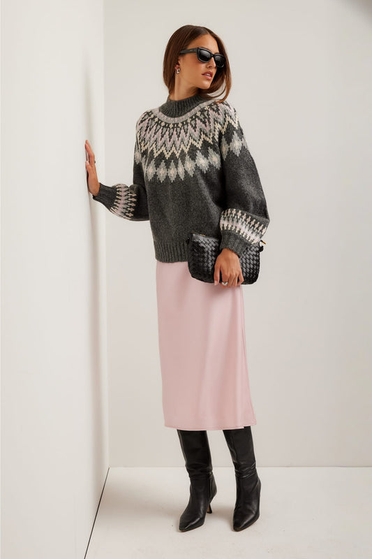 Eva Bias Ankle Skirt