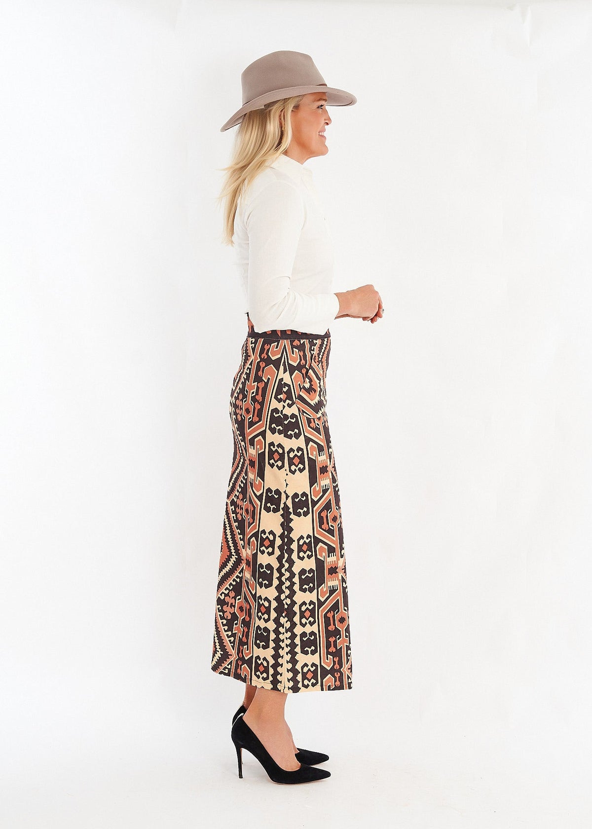 Ketchum Skirt - Kilim Biscotti