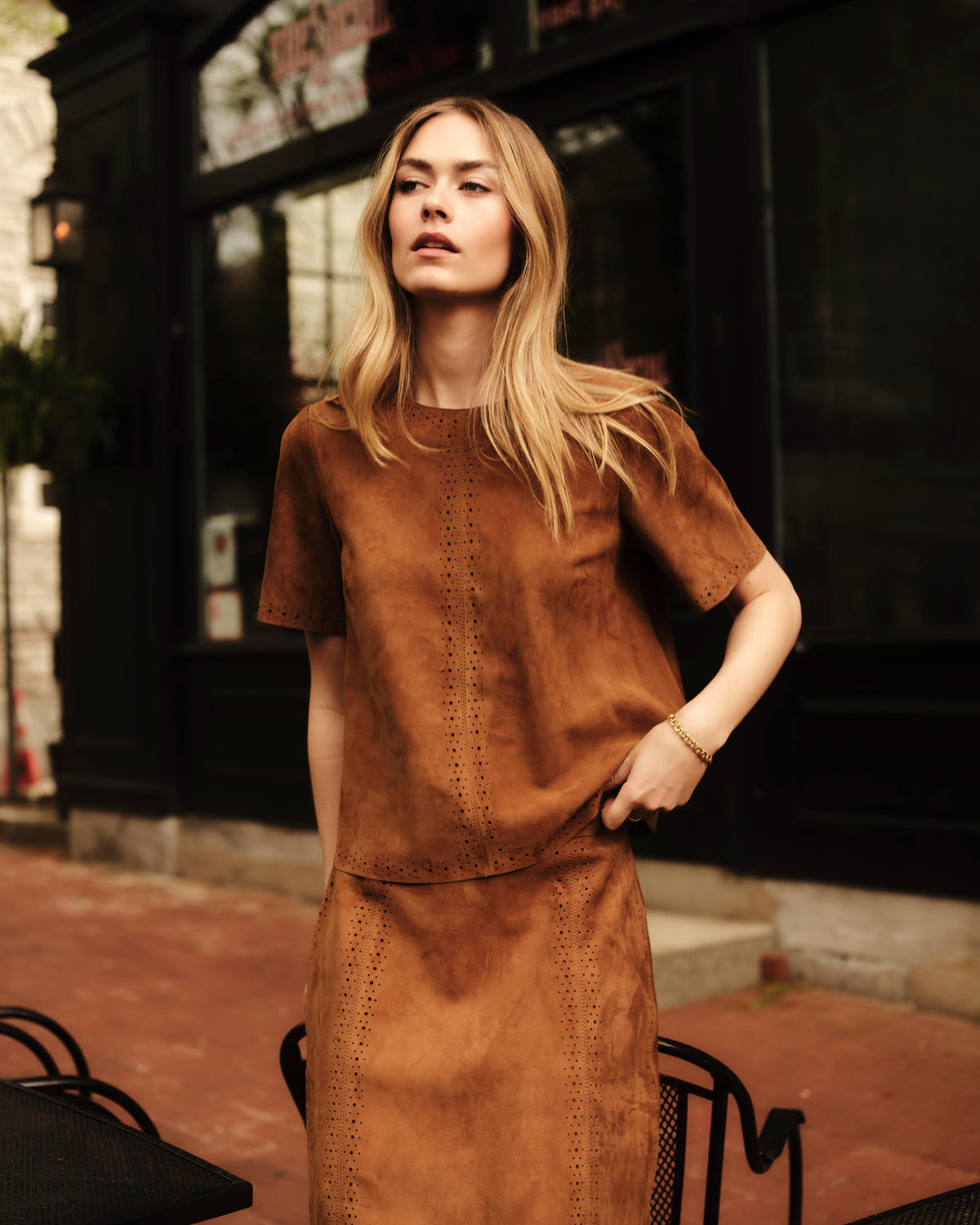 FA26 Chloe Top-Chestnut