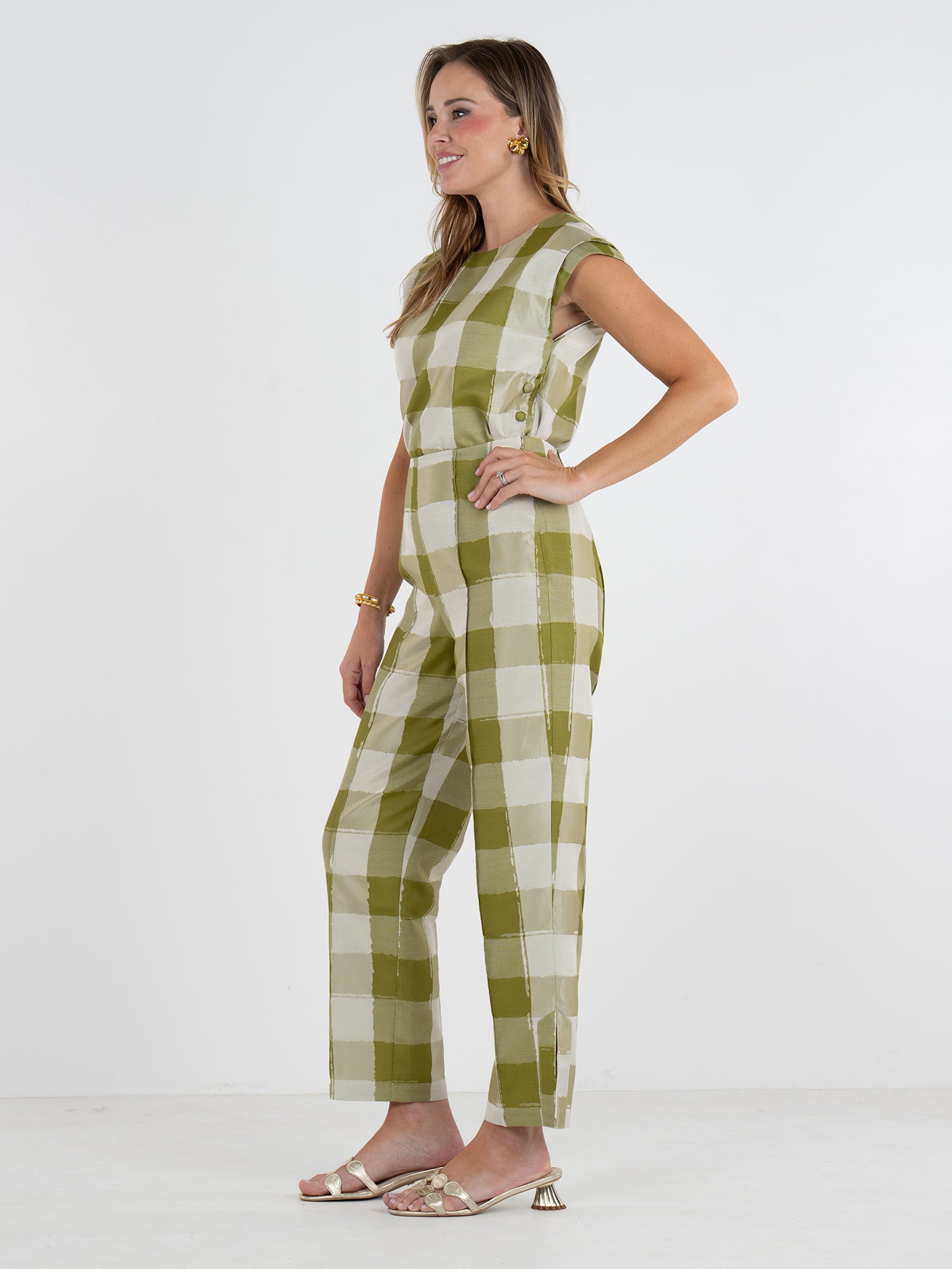 Slim Pant - Gingham