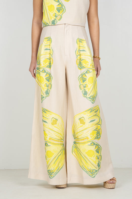 Paisley Pant - Clouded Yellow