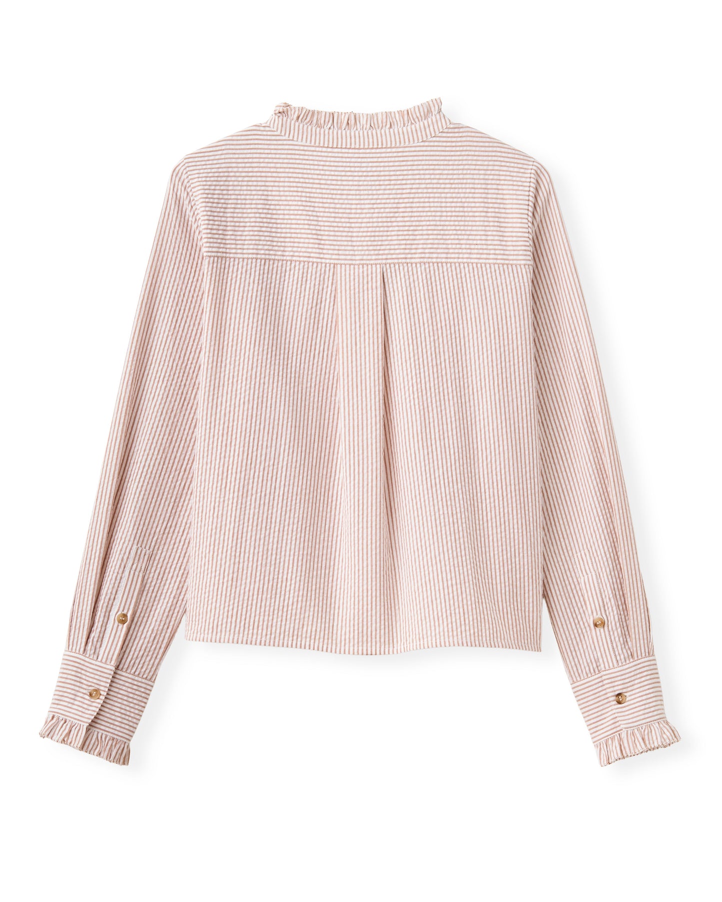 SP26 Percy Shirt-Camel Stripe